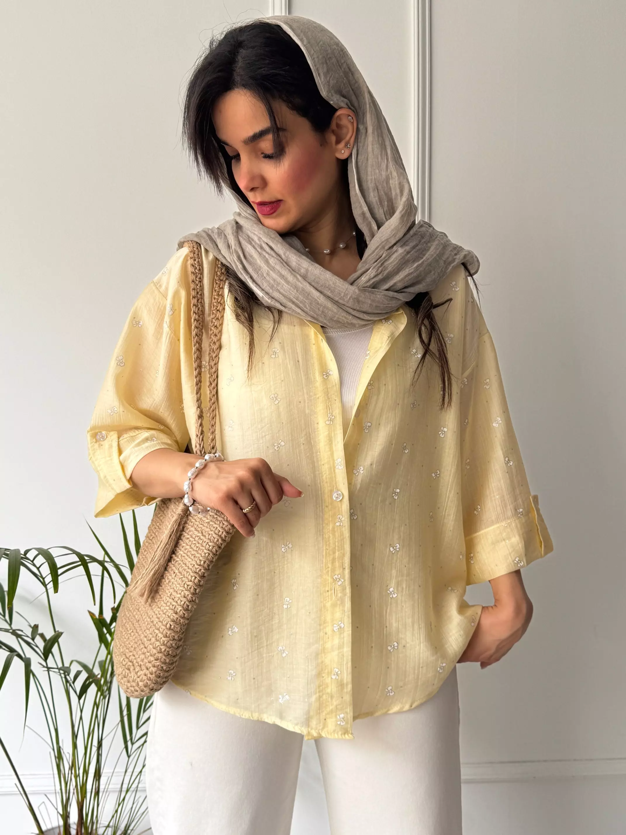 مانتو شومیزی پاپیون
